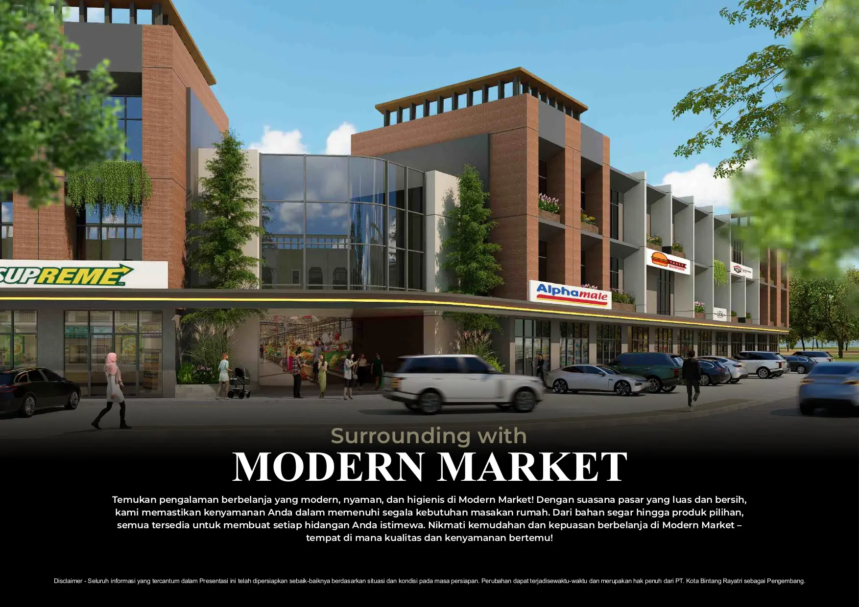 Area Komersial / Pasar Modern